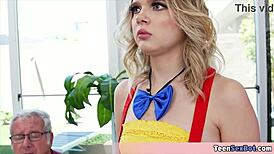 Horny Old Dude Gives Lifelike Sexrobot Her First Blowjob Rodeo