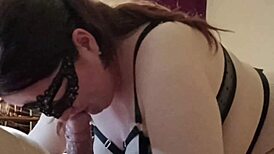 Bbw Girl Performs Intense Throat Action For Her Master