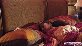 Robber Sneaks Into Amaris Bedroom For Passionate Encounter