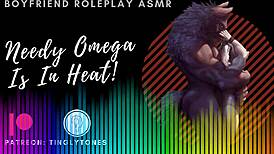 Needy omega in heat with boyfriend roleplay ASMR