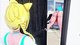 Lewd Game Show 3 Features Big Ass Anime Futanari With Monster Cock