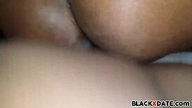 doggystyle position with ebony babe