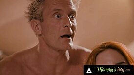 Mummy’s boy got tired of stepmom Jupiter Jetson’s nagging.