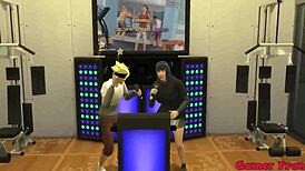 naruto hentai orgy with hinata and sarada getting filled up! 😍