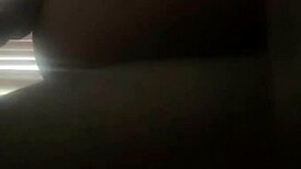 big booty neighbor bent over for doggystyle fucking and creampie on the stairs 😏