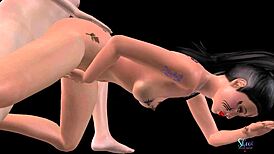 Tamil audio story - maamiyaarai ootha marumakan pakuthi 3 - animated cartoon 3d video of indian girl fun