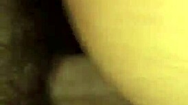 I bent her over and fucked her juicy pussy doggy style, feeling that big cock throb.