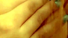 watch my girlfriend tease her big tits and pussy on camera for you