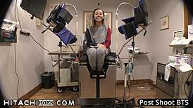 Become DOCTOR-Tampa Give Freshman Kalani Luana Mandatory Hitachi Magic Wand Orgasms During Physical For College At Hitachihoescom