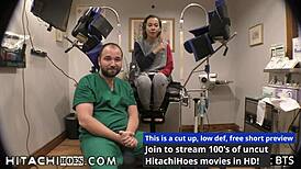 Become DOCTOR-Tampa Give Freshman Kalani Luana Mandatory Hitachi Magic Wand Orgasms During Physical For College At Hitachihoescom