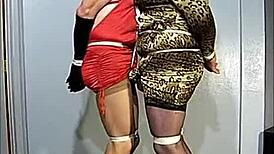 gag on this, you tranny sluts