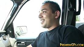 Bukkake Whore Hunter Bryce Fucked Hard in Cowgirl