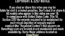 hot babe hallie hays, does rome major lick and stuff that pussy?