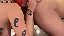 steve rickz gets his big ass licked by amateur slut