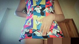 She groped my pussy and tits in cartoon pajamas—who wants to fuck them now?