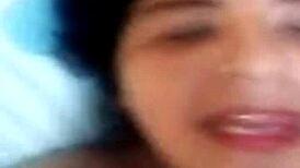 Horny bbw shows tits and vagina on video call 😍