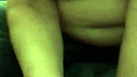 Girlfriend rubs big cock during prostate play.