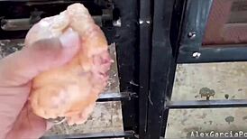 my zombie pet gets pounded hard in cosplay