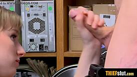 Cute Blonde Teen Fucked Rough by Cop