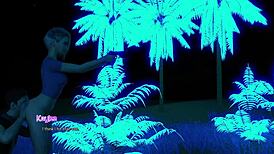 Hot busty blonde craves ass eating rimjob at oasis gaming