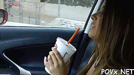 Shaved Teen Pussy Gets Intense Fucking by Erected Jock in Competition