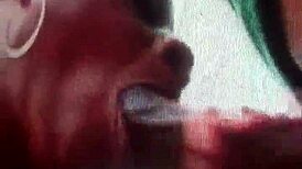 i watch her suck that big pumper dick so good, it's amazing