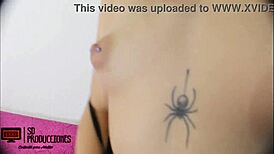 Hermosa Latina Tiene Sexo Duro Con Su Hermanastro Estando Solos En Casa