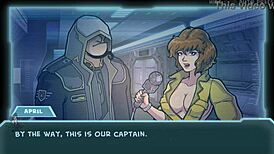 Star Channel 34 Part 80 Showcases Cartoon Anime With Brunette Bodybuilder Characters.