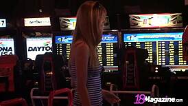 Lilly Luck Shows Long Legs!