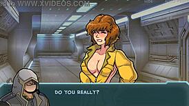 Star Channel 34 Part 80 Showcases Cartoon Anime With Brunette Bodybuilder Characters.