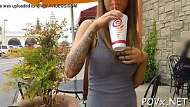 Shaved Teen Pussy Gets Intense Fucking by Erected Jock in Competition