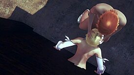 Genshin Impact Hentai: Lumine Fucks Hard with Big Dick Man