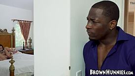 Gorgeous Aaliyah Hadid Bounces on Huge Black Cock!