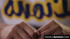 Yo Ember Snow and Ashley Adams, detention just got wild with cheerleader action!