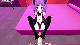 In a fantasy realm, Personal Succubus 2 seduces Vice General Fleurety. POV sex unfolds in Cryptids legend.