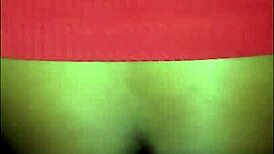 Public Outdoor Encounter with Husband on Grass, Guard Witnesses Intimate Moment.