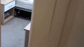 My wife masturbates with toys, squirting on a monster cock!