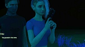 Hot busty blonde craves ass eating rimjob at oasis gaming