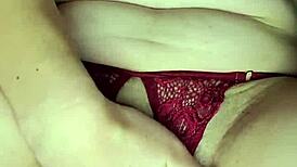 Real squirting orgasm: Groping my pussy on a hot video