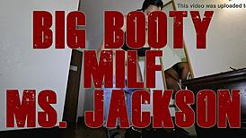 Ms. Jackson, Ebony BBW MILF with Huge Ass and Big Butt, Mature and Fat.