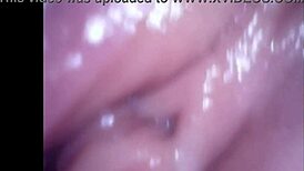 Milf Caresses Anal Close-Up Then Shows Pussy Inside While Pissing