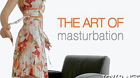 Sweet Teen 18+ Plays with Dildo