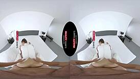 Intense latex android sex in realitylovers vr with missionary and cowgirl.