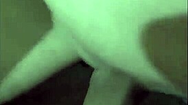 Modest student licks huge cock to orgasm