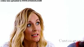 Angel Vs Devil: Who Licks Pussy Better In Lesbian Threesome?