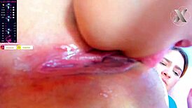 Bored Stepsisters Lick Pussies Wildly on Webcam