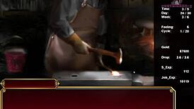 i got hungry for that bunny girl on the sofa