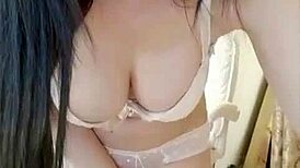 베트남 커플 웹캠 채팅 자위 와우!