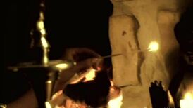 she's a brunette asian girl who loves dancing nude and showing off