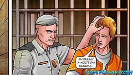 behind bars, they searched the virgin ass and wow, what a surprise! 😲